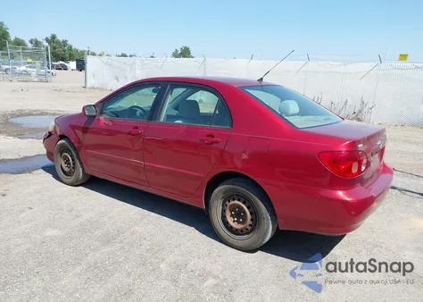 2007 Toyota Corolla Ce/Le/S z USA, uszkodzony, nr VIN 2T1BR32E37C757242